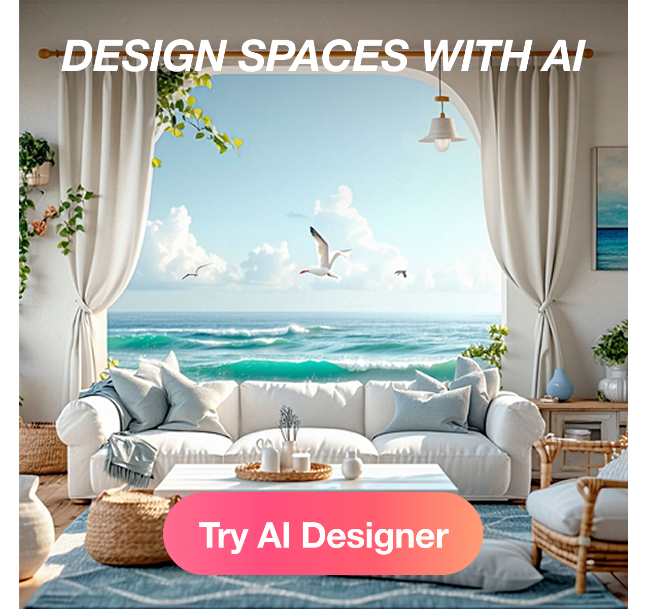 Instant room makeovers with AI design